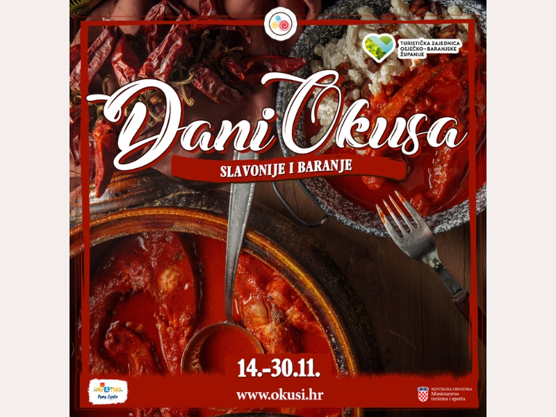 Dani okusa hrvatske tradicije14. - 30.11.2025.