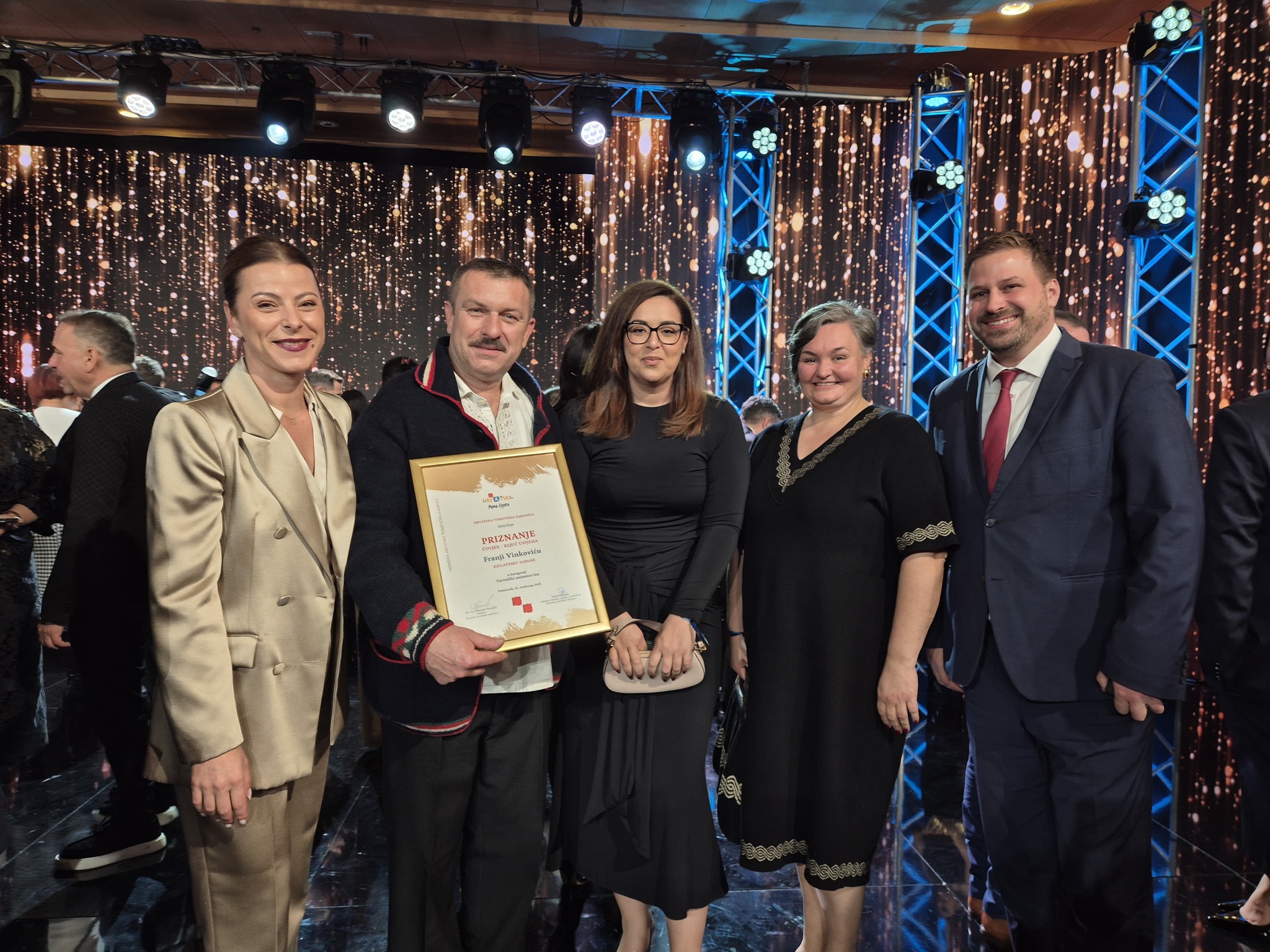 Kovač Franjo Vinković primio nagradu Čovjek - ključ uspjeha, djelatnik godine