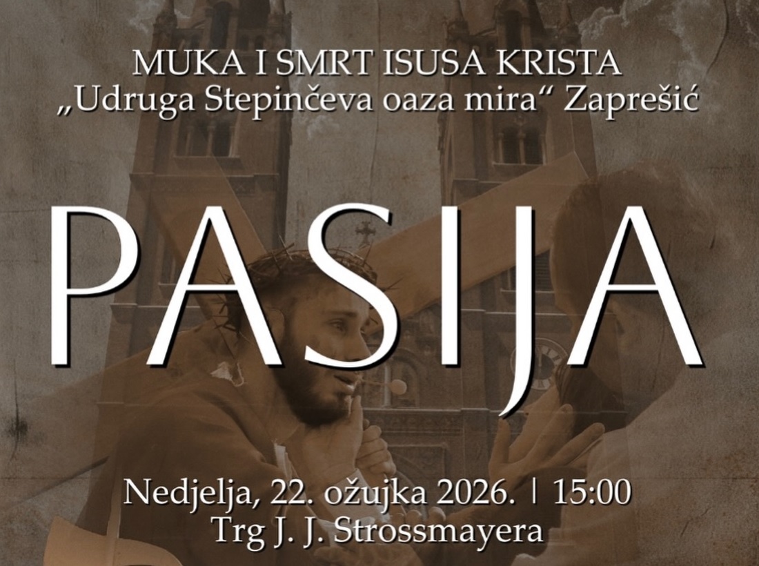 Uprizorenje Pasije - muke i smrti Isusa Krista u Đakovu