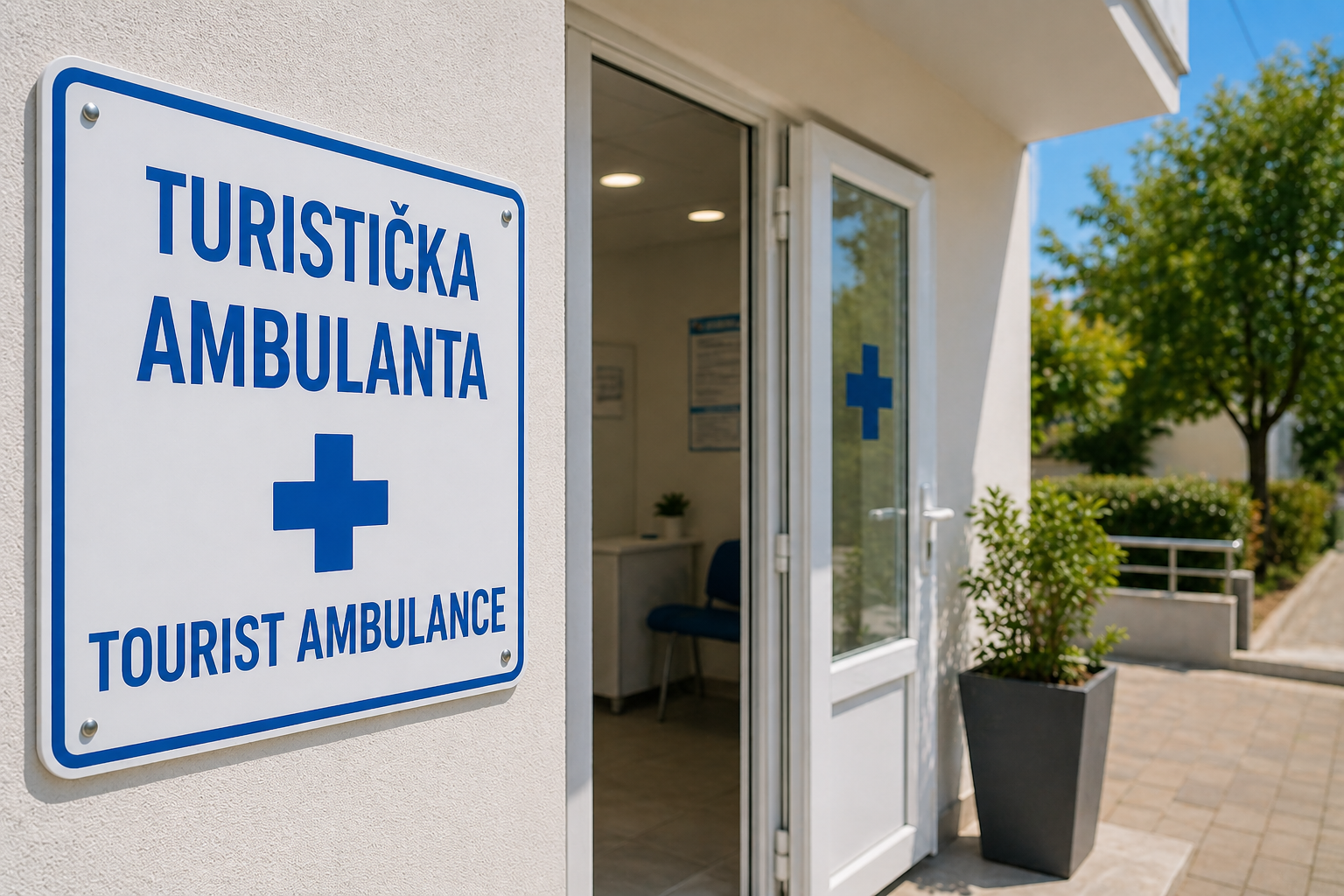 Obavijest o lokaciji i radnom vremenu turističke ambulante