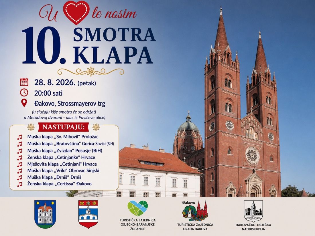 10. Smotra klapa „U srcu te nosim
