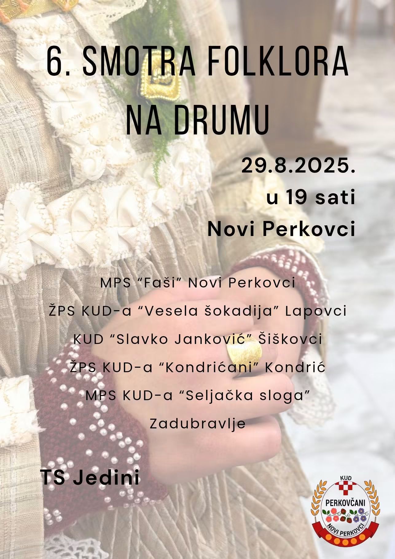 Smotra na drumu u Novim Perkovcima