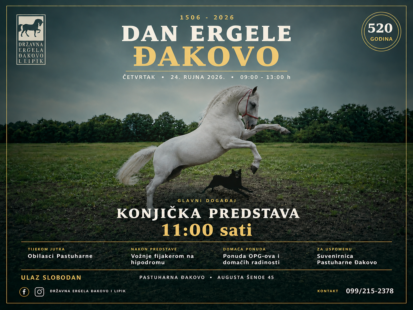 Dan Ergele Đakovo uz konjičku predstavu i besplatan ulaz